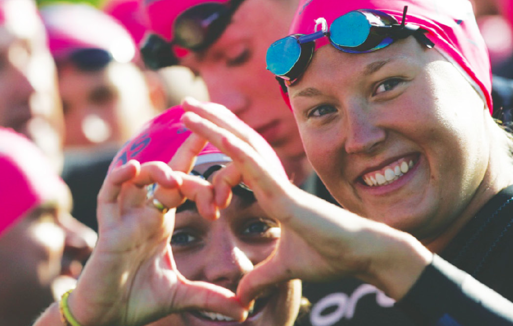 Un triathlon pour le dépistage du cancer du sein