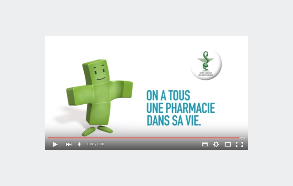 Une nouvelle vidéo en ligne pour promouvoir la pharmacie !